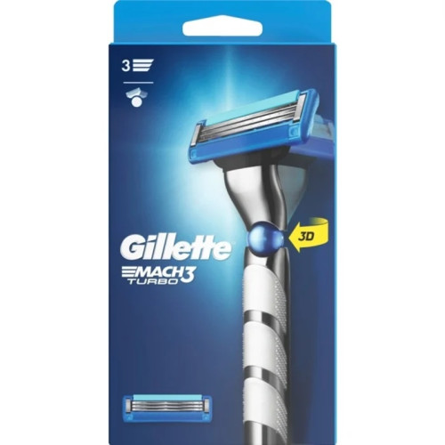 Mach3 Turbo 3D Razor + 1 Blade