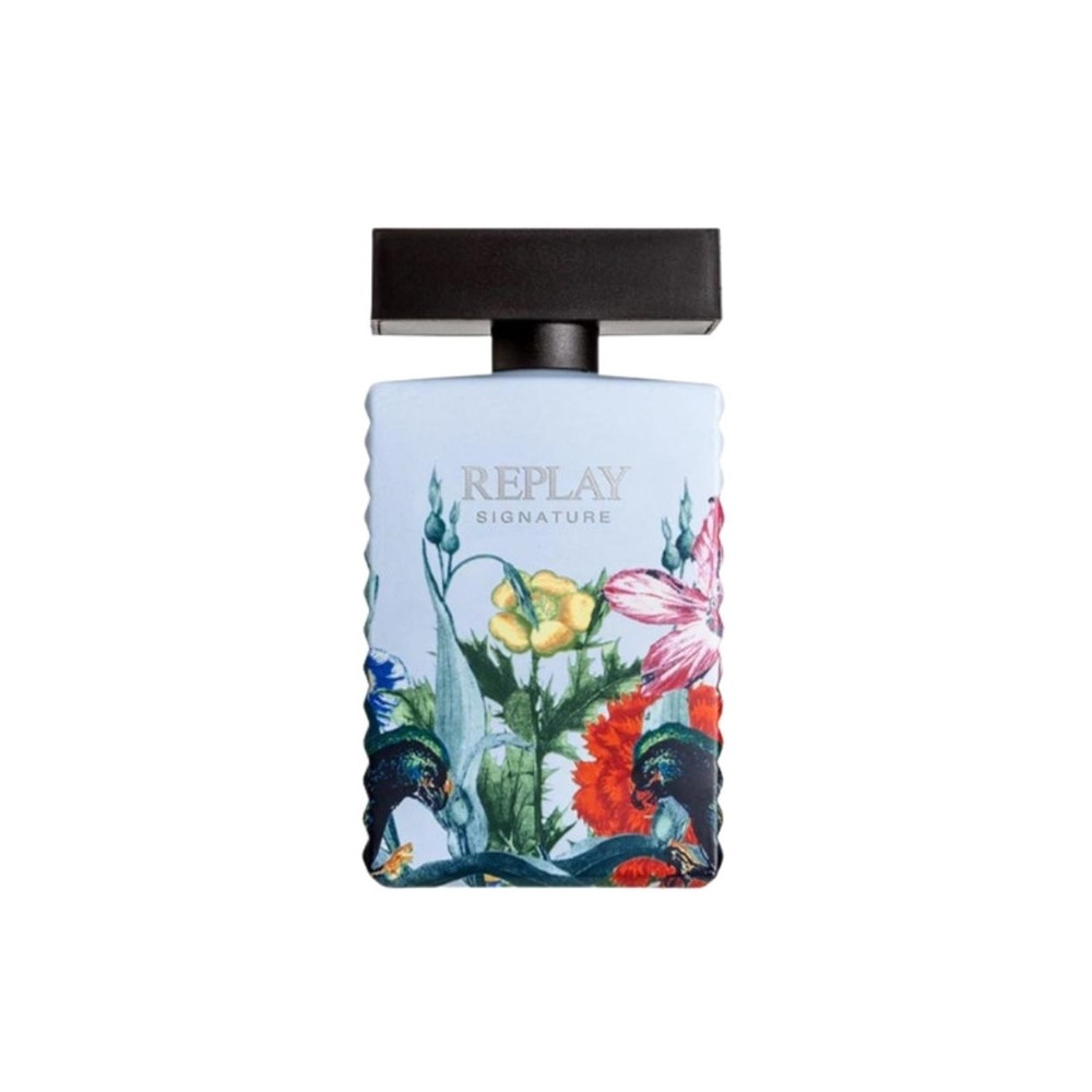 Produktbild för Giftset Replay Signature Secret Woman Edt 100ml + Pochette
