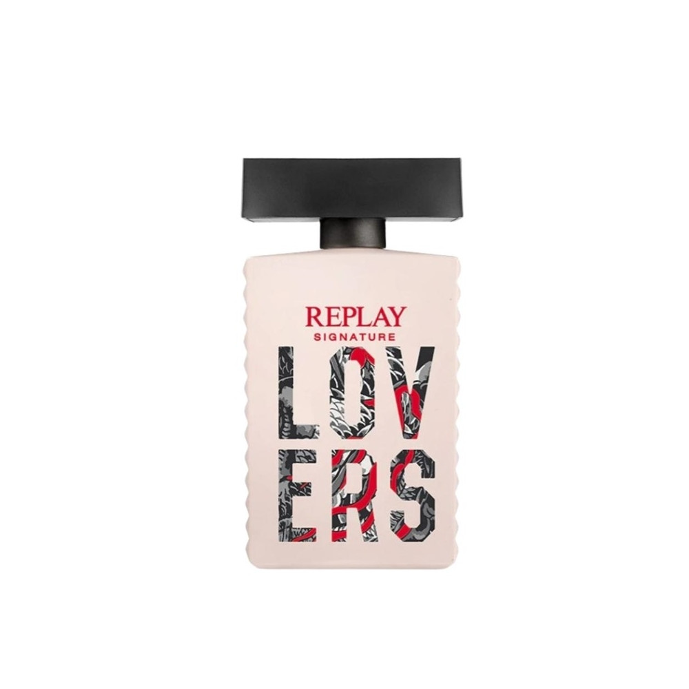Produktbild för Giftset Replay Signature Lovers Woman Edt 100ml + Pochette