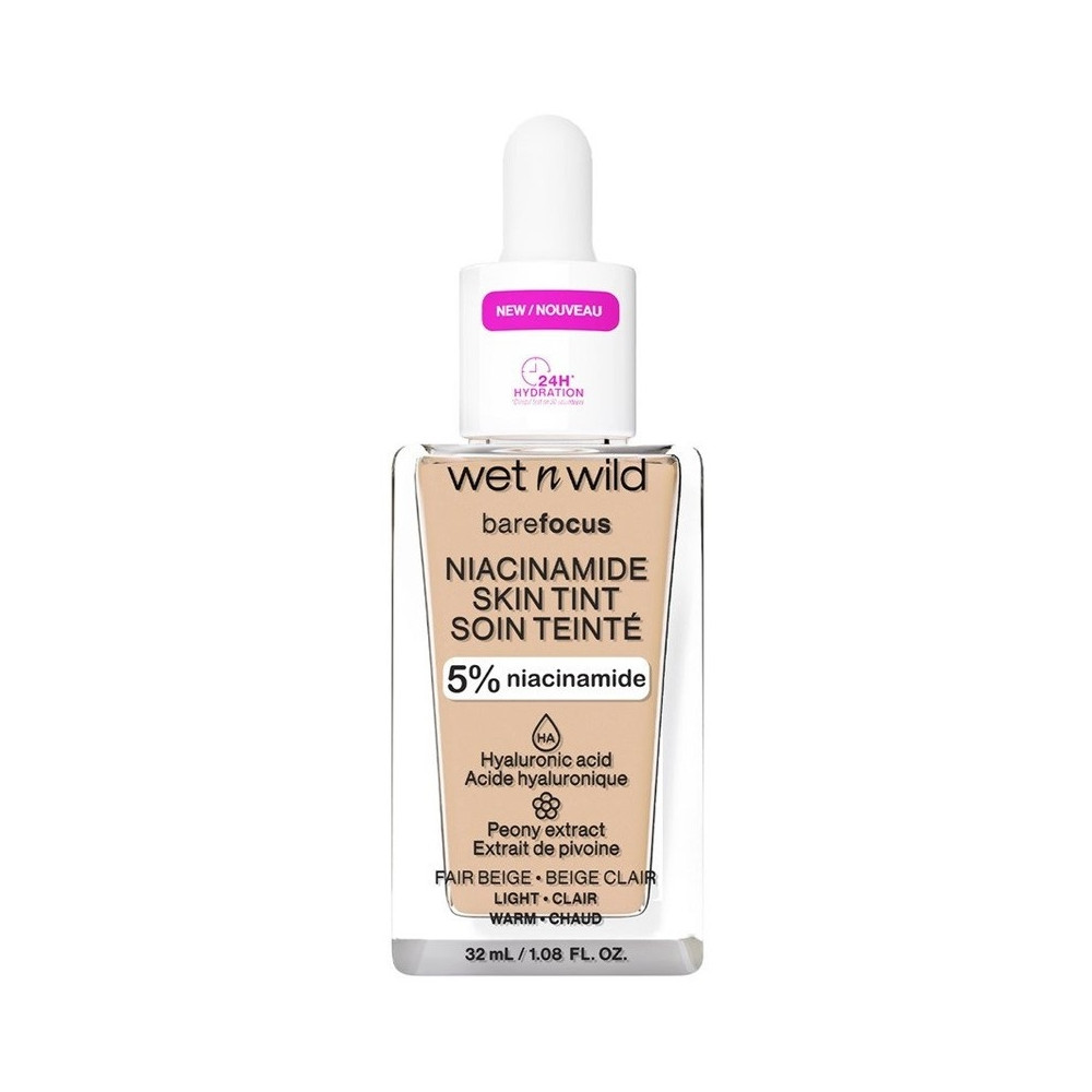 Produktbild för Bare Focus Niacinamide Skin Tint 32ml - Fair Beige