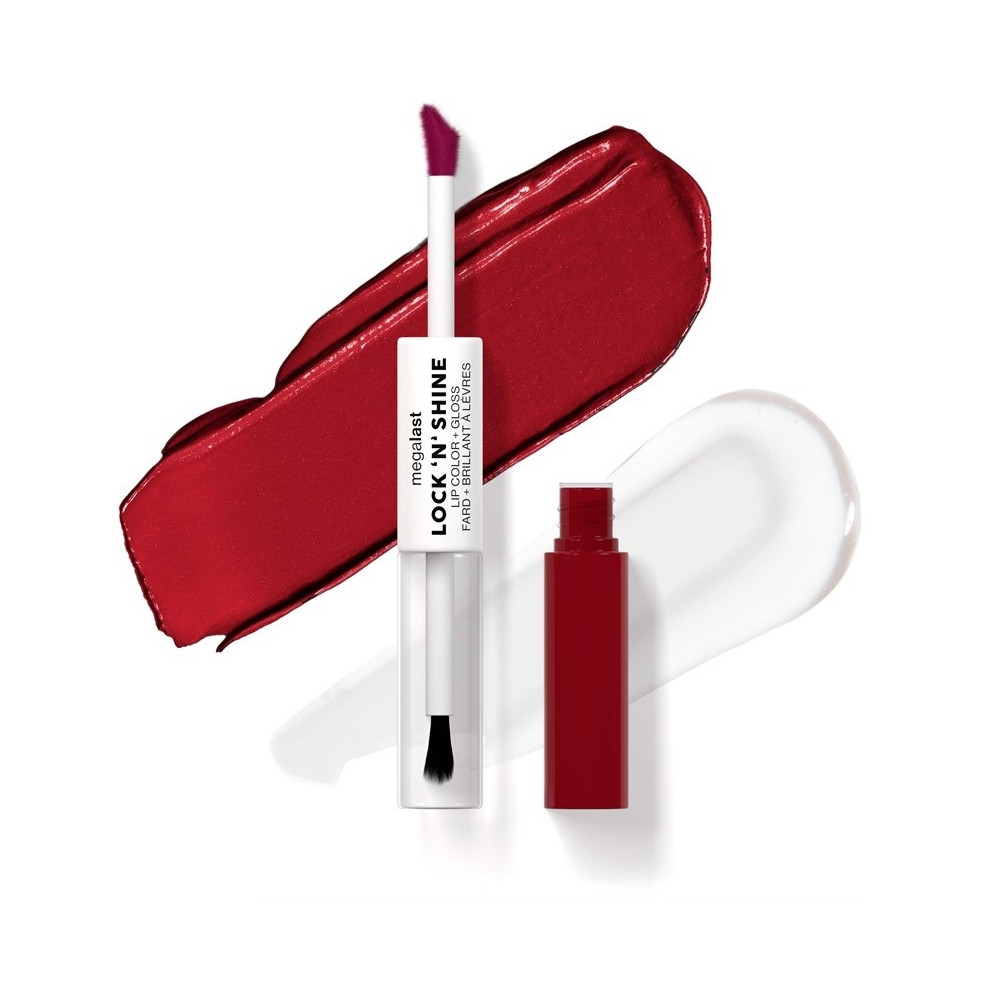 Produktbild för Megalast Lock n Shine Lip Color - Red- y- for me