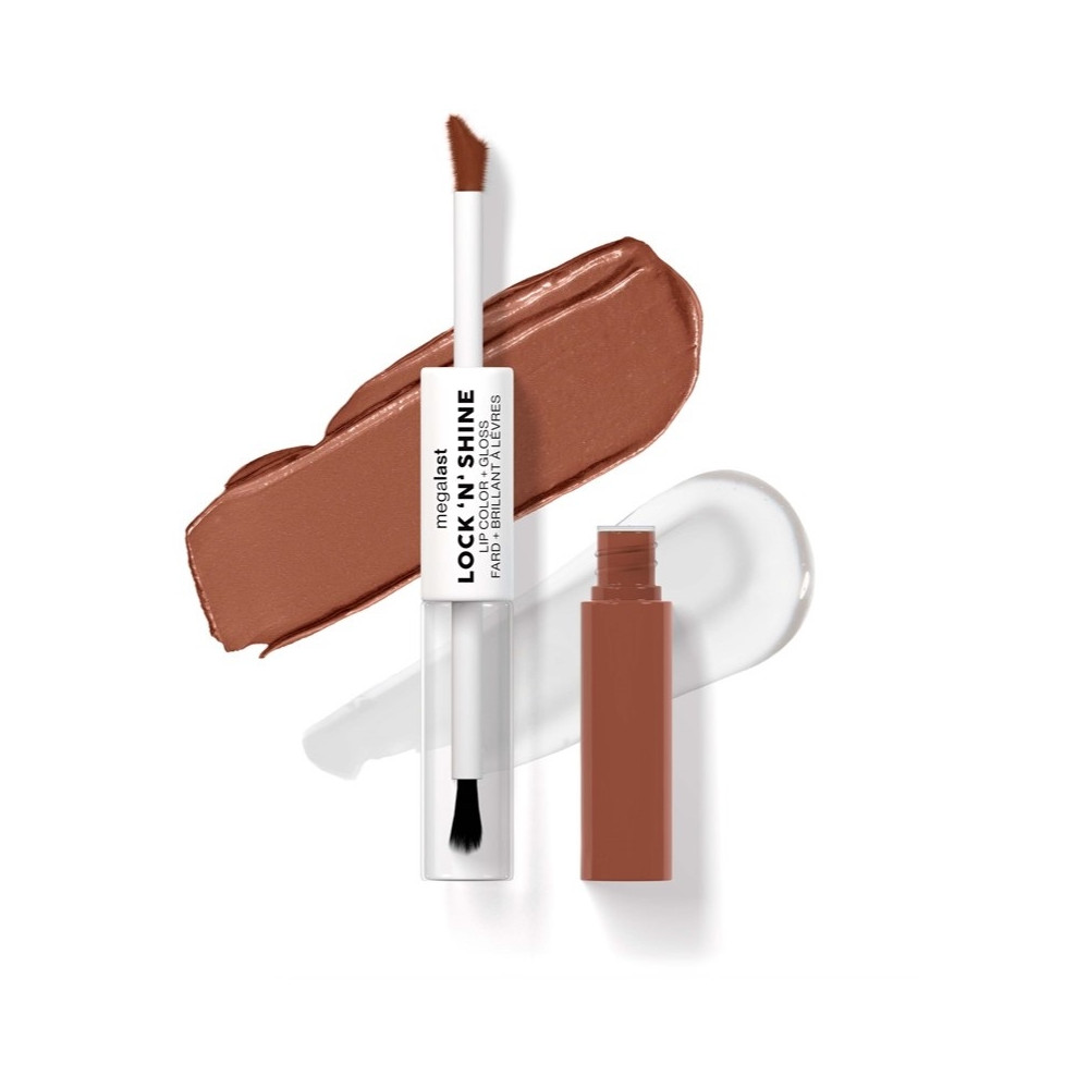 Produktbild för Megalast Lock n Shine Lip Color - Lotus Petal
