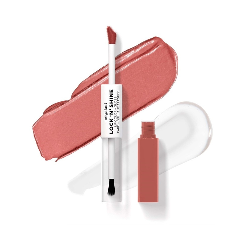 Produktbild för Megalast Lock n Shine Lip Color - Nude Illusion
