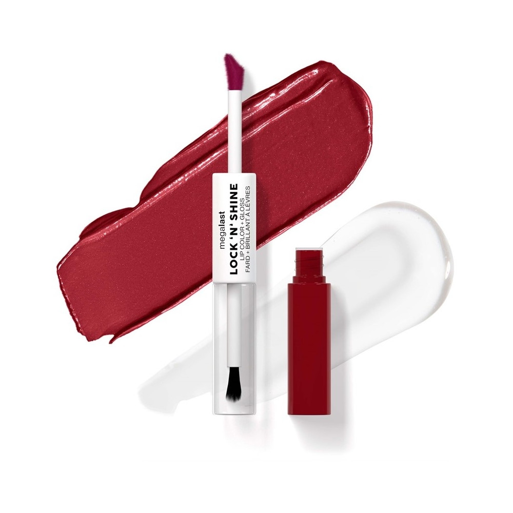 Produktbild för Megalast Lock n Shine Lip Color - Big Pout Energy