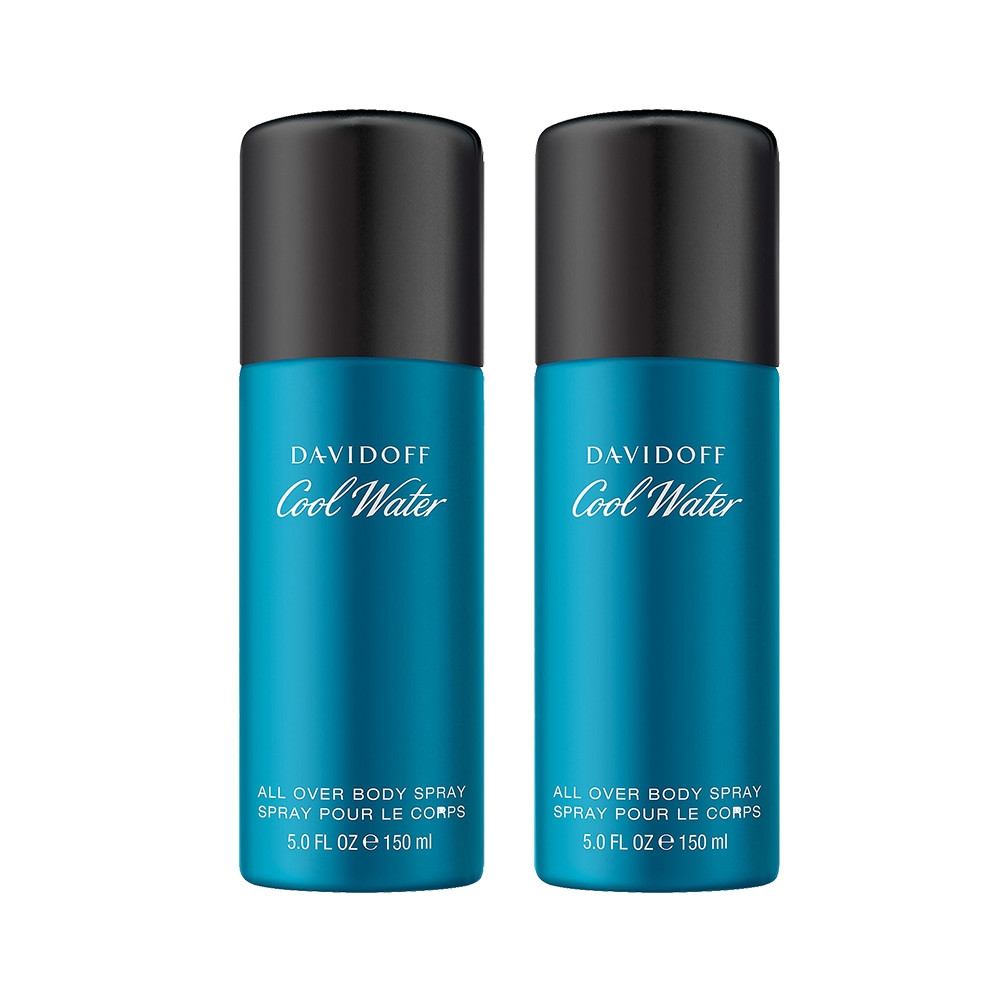 Produktbild för 2-pack Davidoff Cool Water Body Spray 150ml
