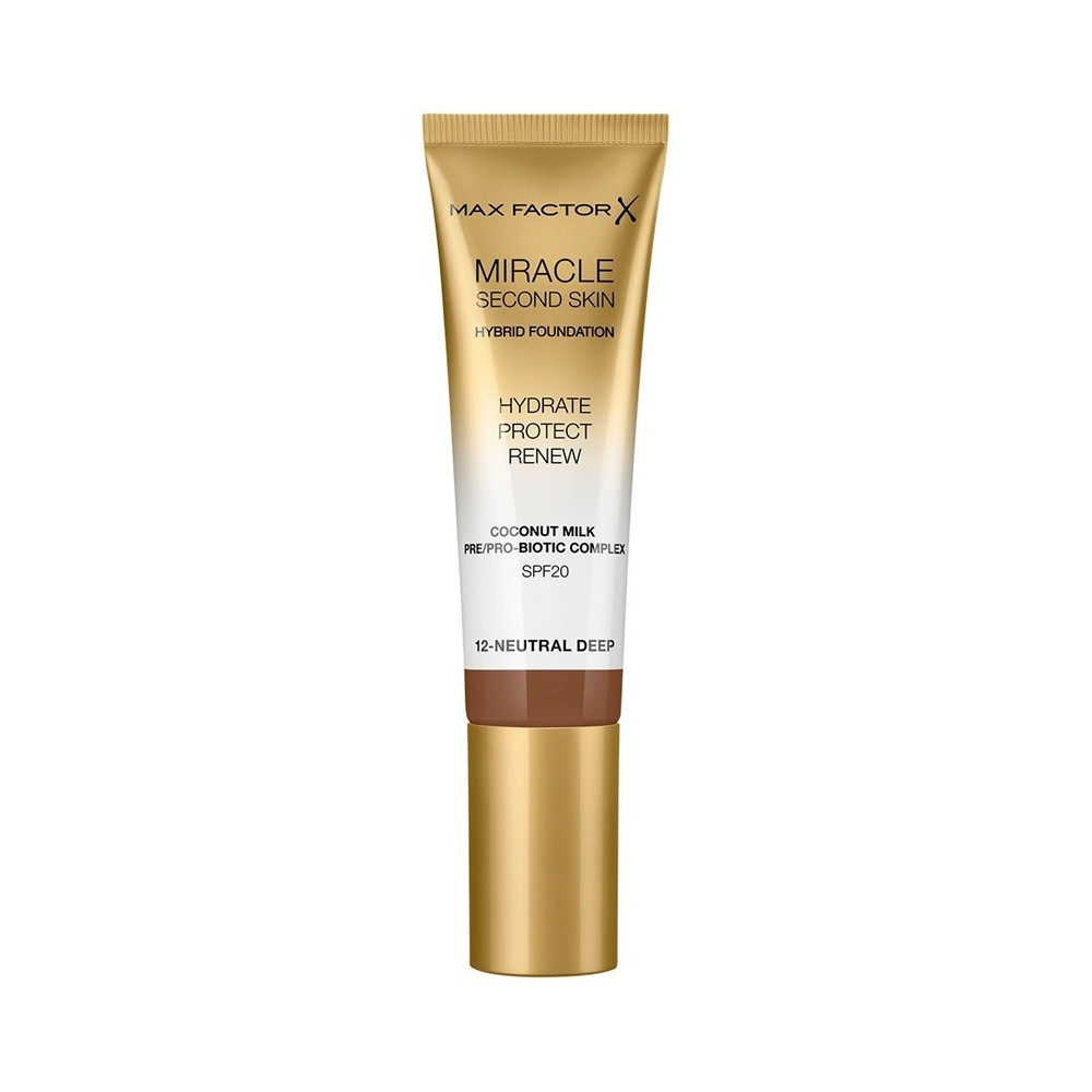 Produktbild för Miracle Second Skin Foundation 12 Neutral Deep