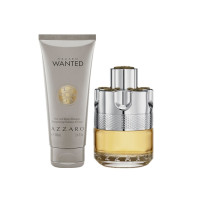 Produktbild för Giftset Azzaro Wanted Edt 100ml + 100ml Hair & Body Shampoo