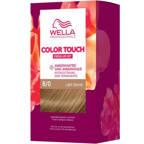 WELLA Wella Color Touch Pure Naturals 8/0 Light Blonde