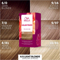 Produktbild för Wella Color Touch Pure Naturals 8/0 Light Blonde