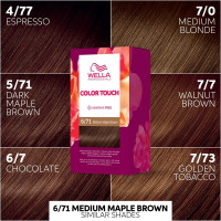 Produktbild för Wella Color Touch Deep Browns 6/71 Medium Maple Brown
