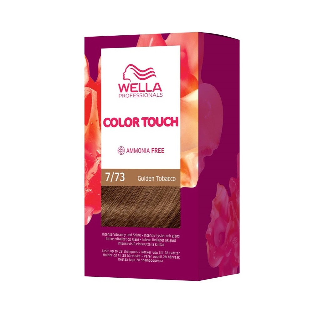 Produktbild för Wella Color Touch Deep Browns 7/73 Golden Tobacco