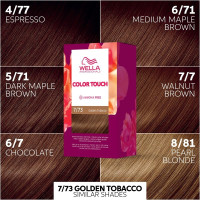 Produktbild för Wella Color Touch Deep Browns 7/73 Golden Tobacco
