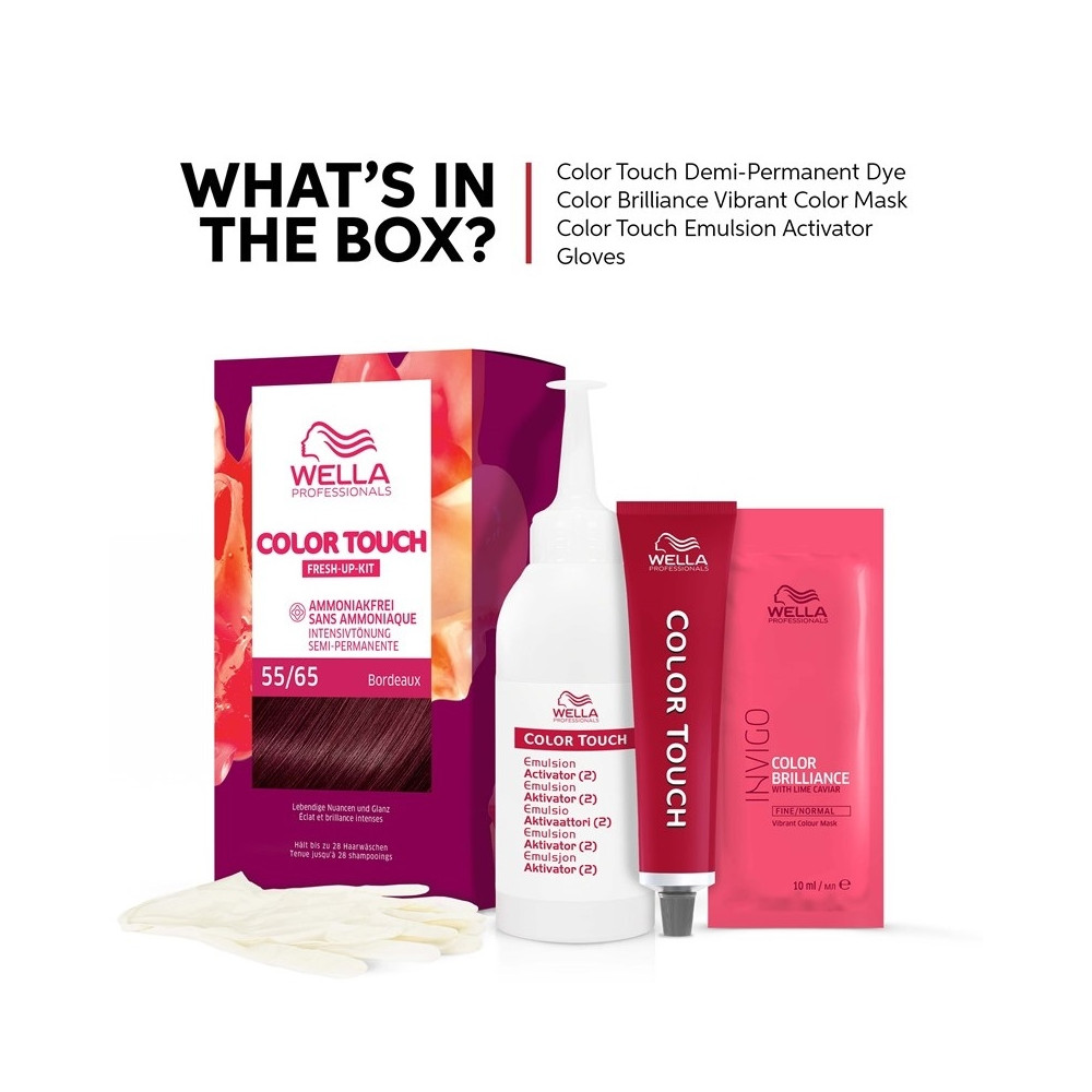 Produktbild för Wella Color Touch Deep Browns 7/73 Golden Tobacco