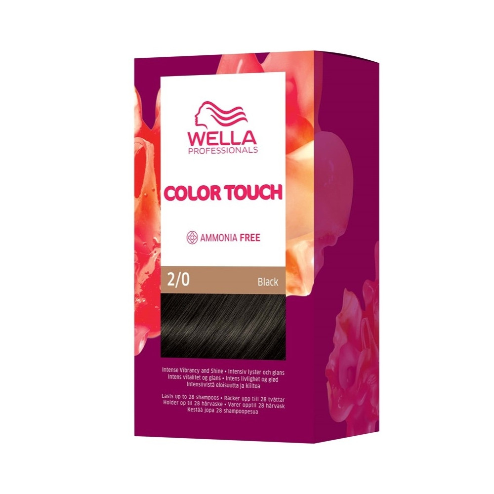 Produktbild för Wella Color Touch Pure Naturals 2/0 Black