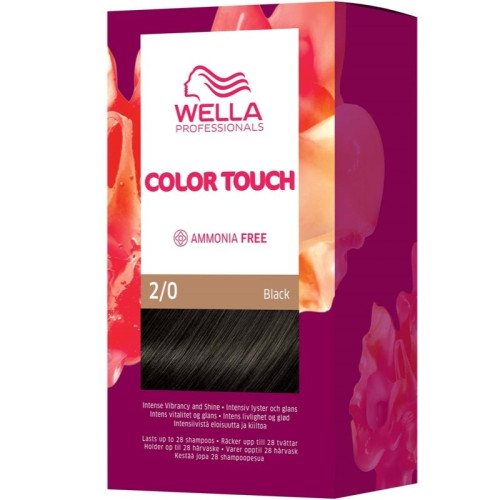WELLA Wella Color Touch Pure Naturals 2/0 Black
