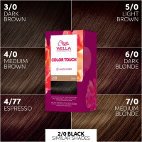 Produktbild för Wella Color Touch Pure Naturals 2/0 Black