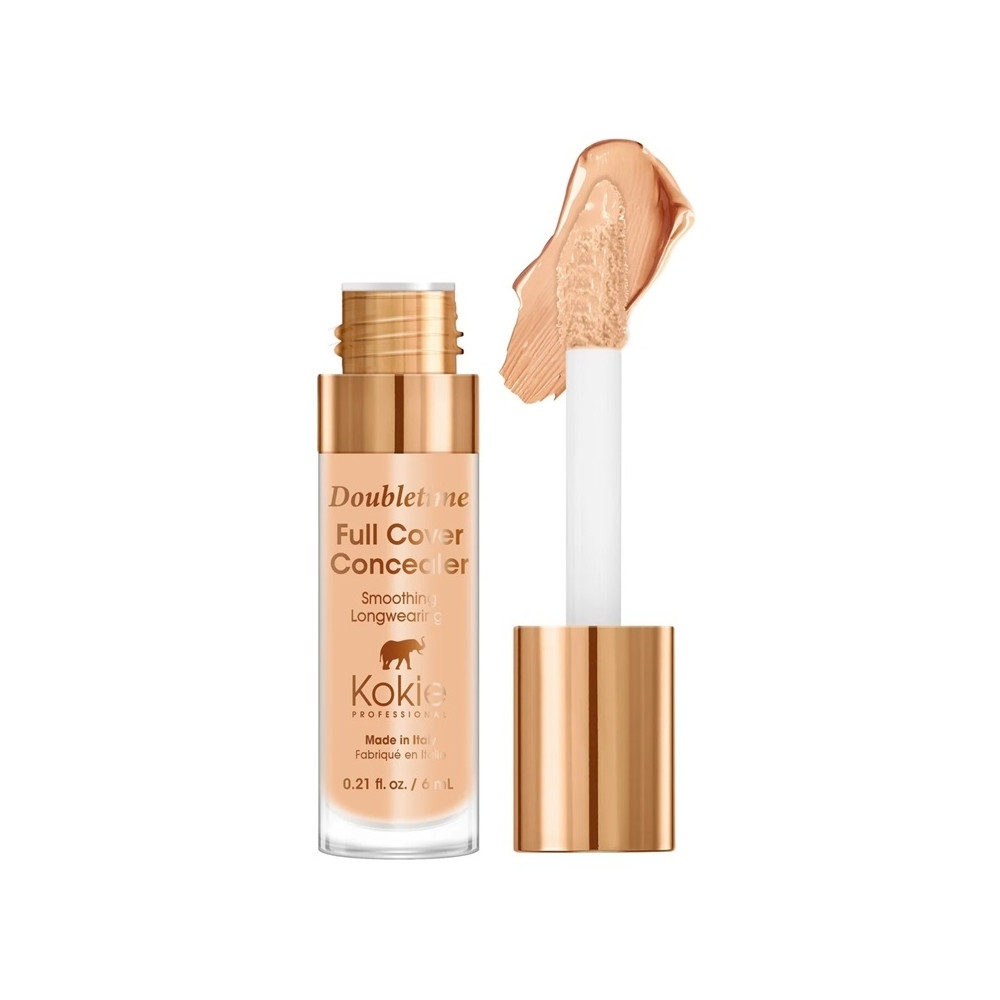 Produktbild för Kokie Doubletime Full Cover Concealer - 110 Medium Honey