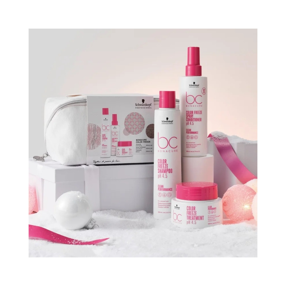Produktbild för Giftset Schwarzkopf BC Bonacure Color Freeze 4pcs