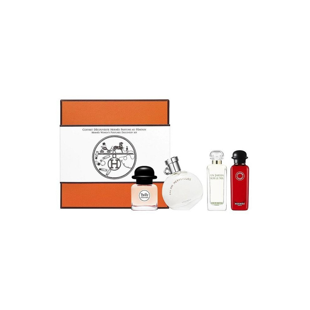 Produktbild för Giftset Hermes Miniature Set 4 x 7.5ml