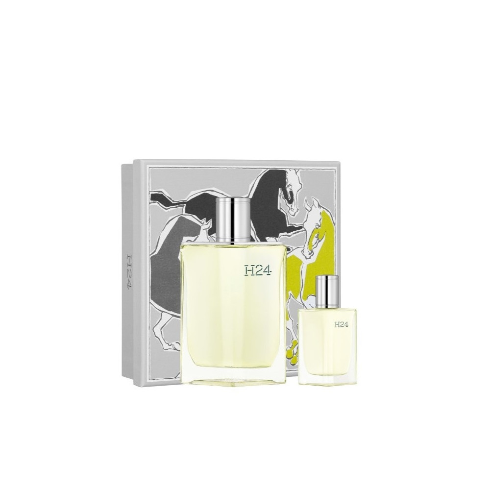 Produktbild för Giftset Hermes H24 Edt 100ml + Edt 12.5ml