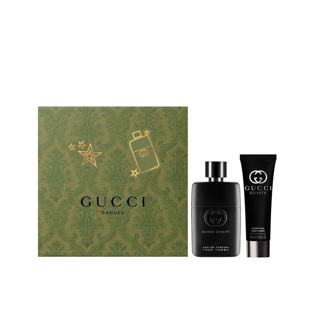 Produktbild för Giftset Gucci Guilty Pour Homme Edp 50ml + Shower Gel 50ml