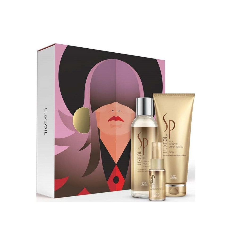 Produktbild för Giftset Wella SP Classic LuxeOil Gift Box