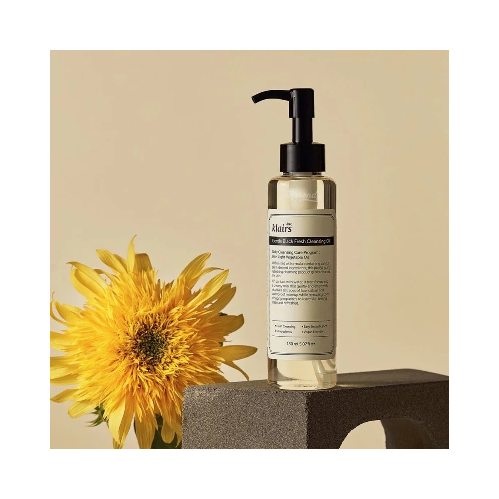 Produktbild för Gentle Black Fresh Cleansing Oil 150ml