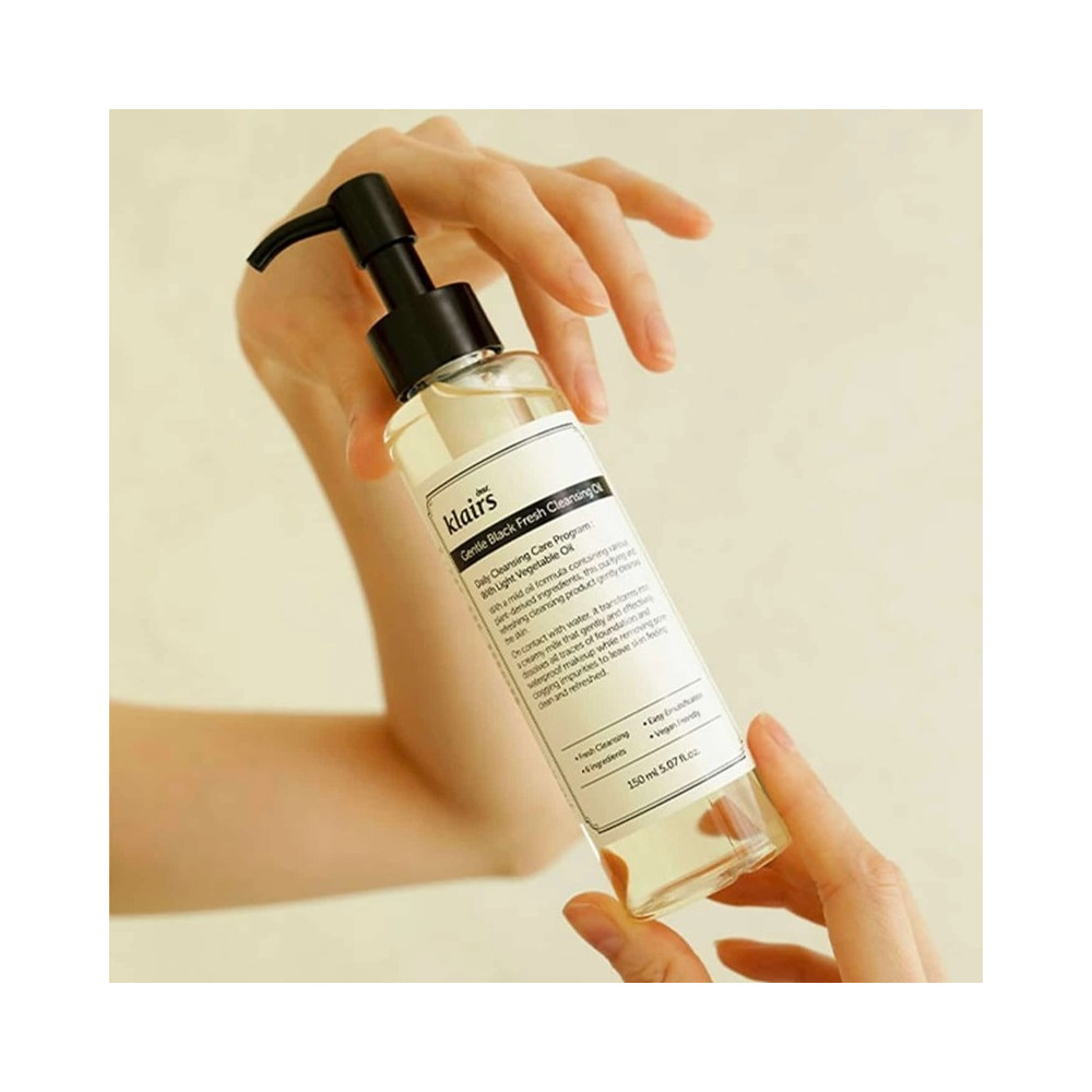 Produktbild för Gentle Black Fresh Cleansing Oil 150ml