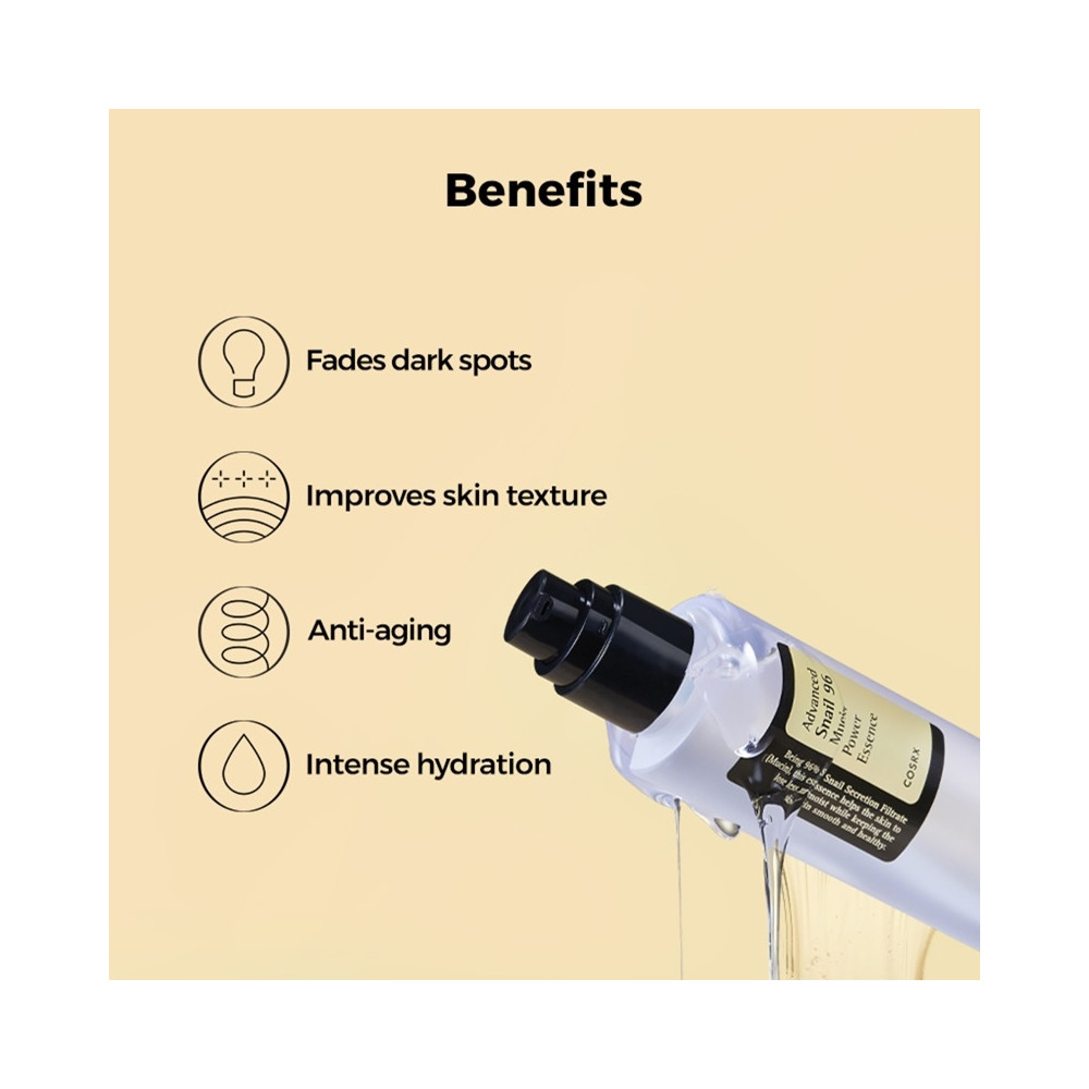 Produktbild för Advanced Snail 96 Mucin Power Essence 100ml
