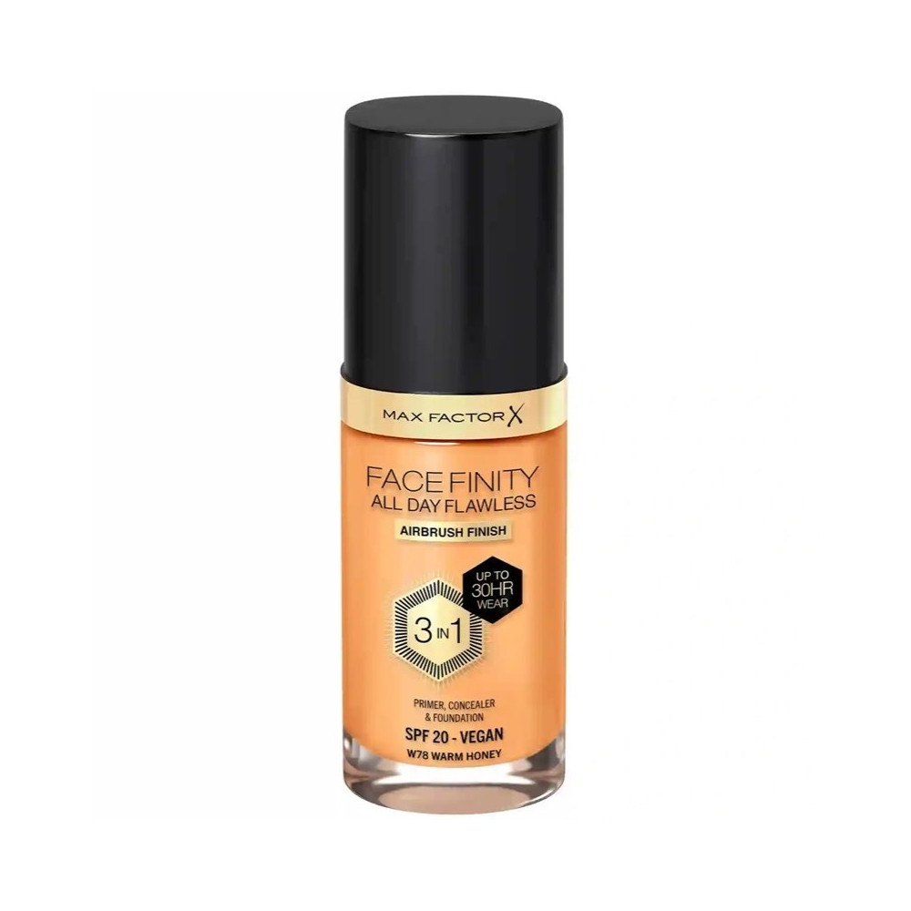 Produktbild för Facefinity 3 In 1 Foundation 78 Warm Honey