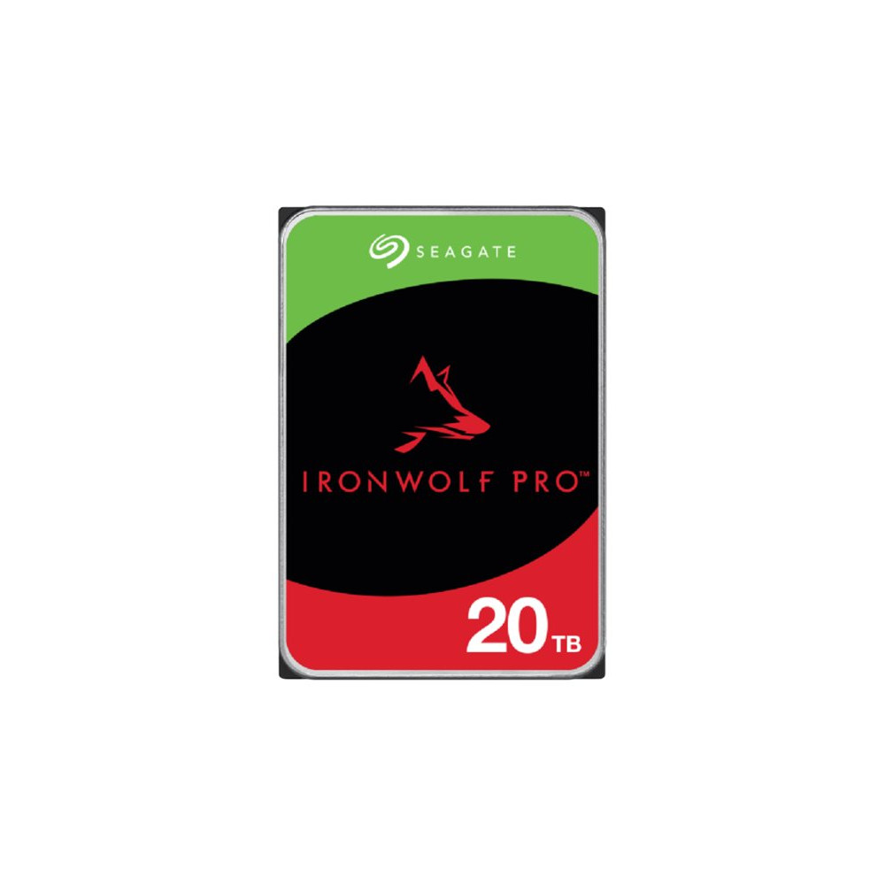 Produktbild för Seagate IronWolf Pro ST20000NT001 - hårddisk - 20 TB - SATA 6Gb/s