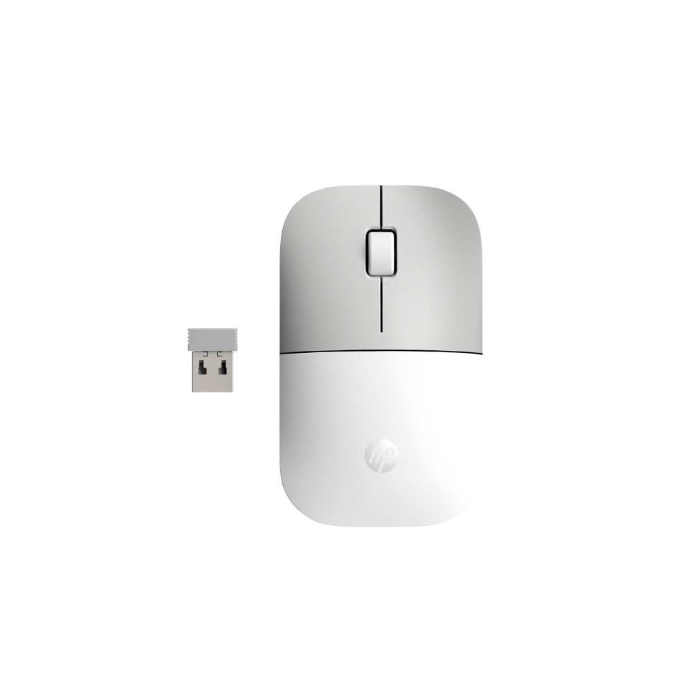 Produktbild för HP Z3700 - mus - 2.4 GHz - keramikvit
