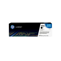 Produktbild för HP 125A - svart - original - LaserJet - tonerkassett (CB540A)