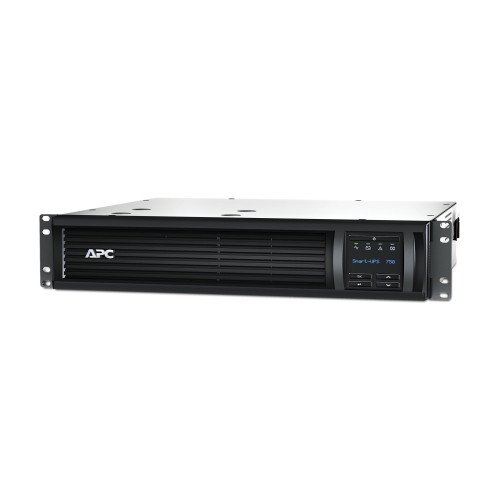 APC Smart-UPS 750VA LCD RM - UPS - 500 Watt - 750 VA - Nätaggregat / PSU