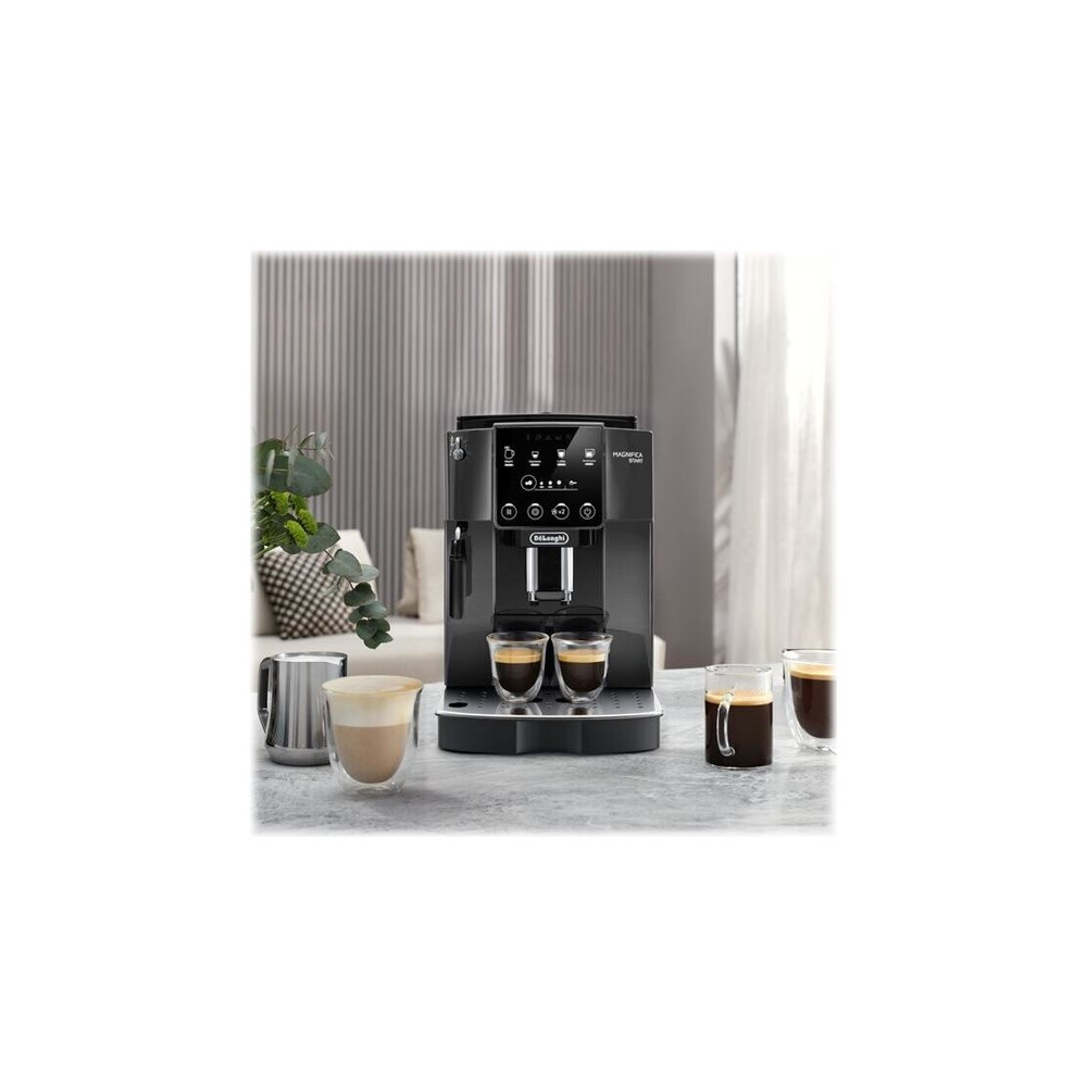 Produktbild för De'Longhi Magnifica Start ECAM220.22.GB - automatisk kaffekokare med mjölkskummare - 15 bar - mörkgrå