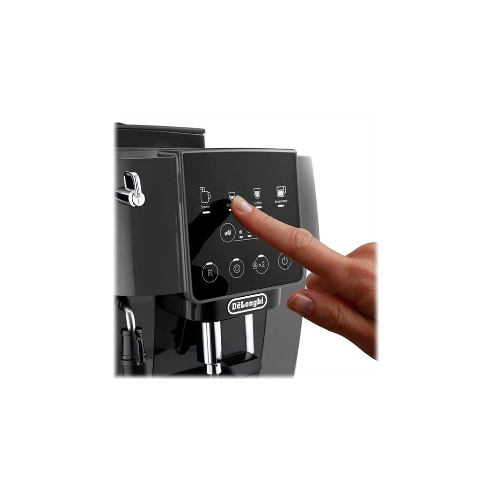 Produktbild för De'Longhi Magnifica Start ECAM220.22.GB - automatisk kaffekokare med mjölkskummare - 15 bar - mörkgrå