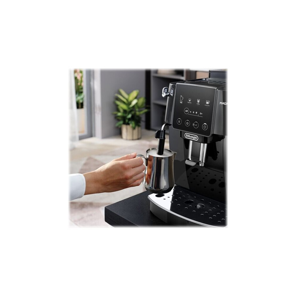 Produktbild för De'Longhi Magnifica Start ECAM220.22.GB - automatisk kaffekokare med mjölkskummare - 15 bar - mörkgrå