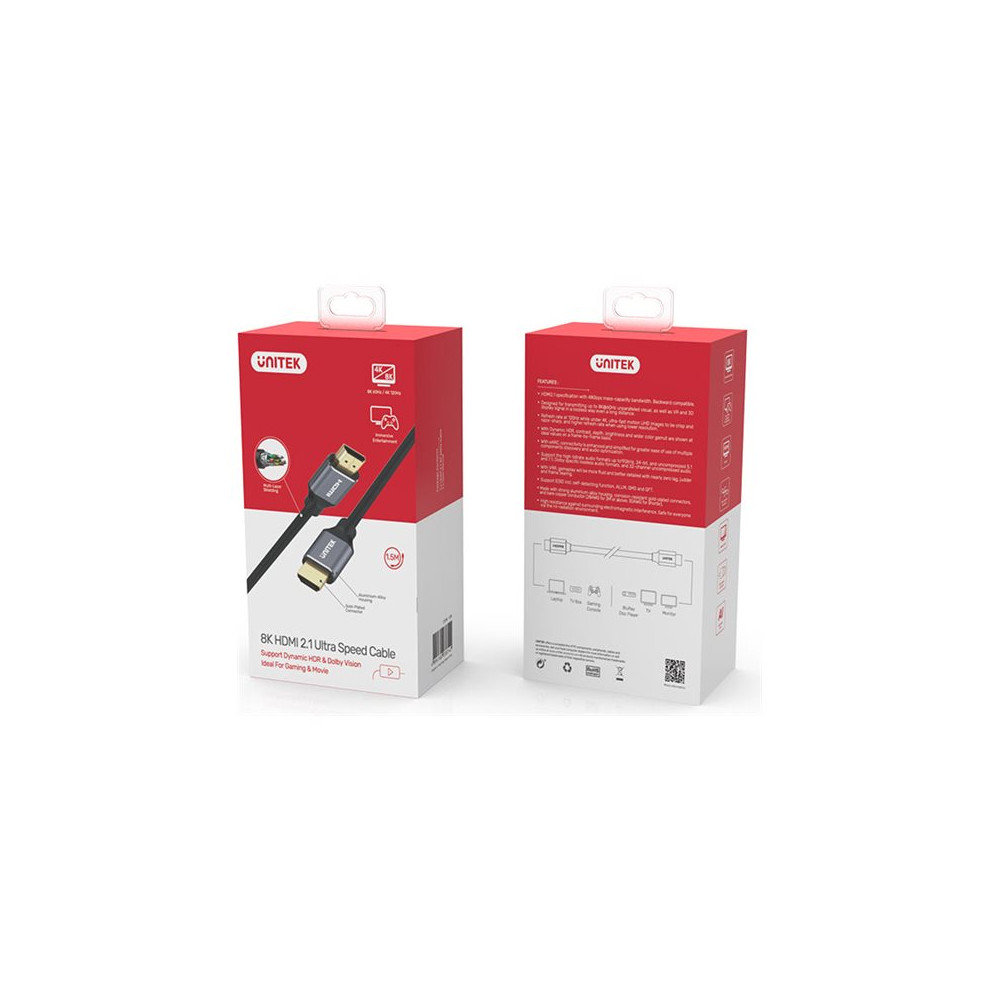 Produktbild för Unitek HDMI-kabel - 5 m