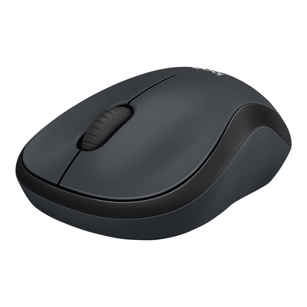 Produktbild för Logitech M220 Silent - mus - 2.4 GHz - träkol