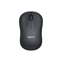 Produktbild för Logitech M220 Silent - mus - 2.4 GHz - träkol