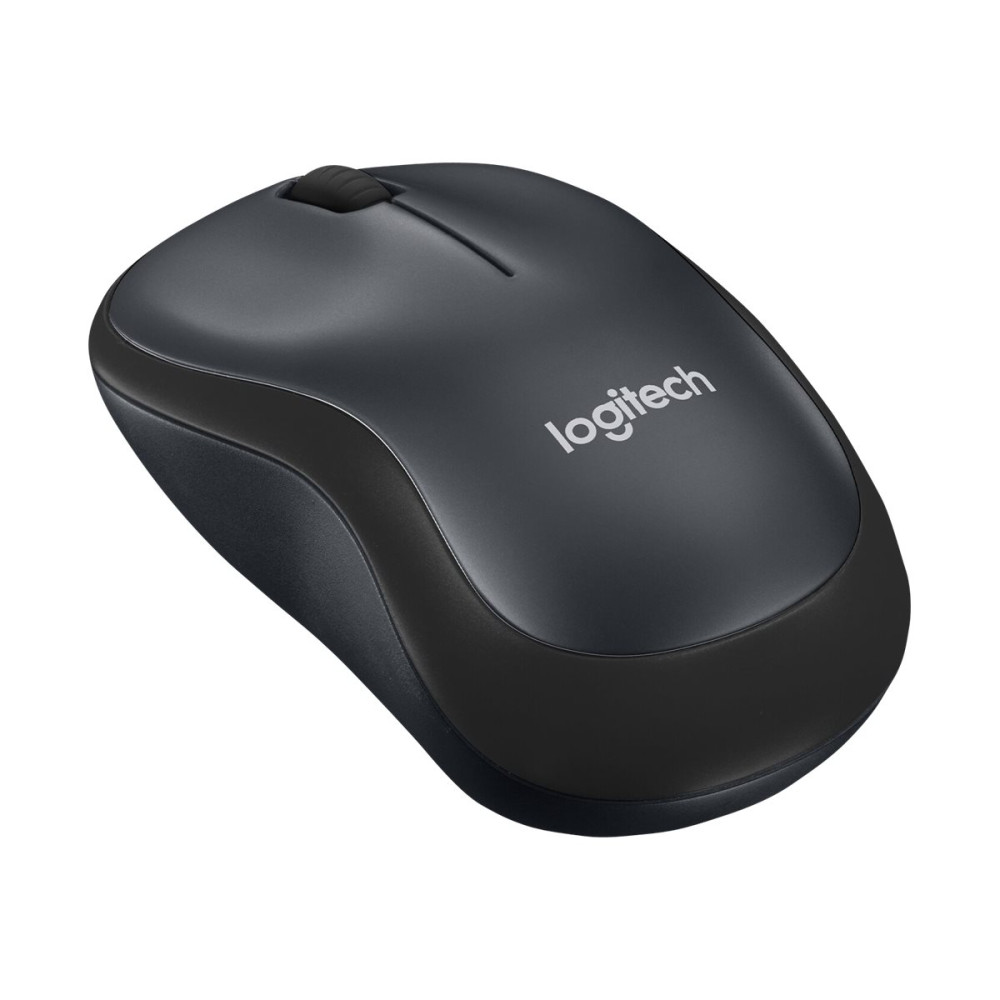 Produktbild för Logitech M220 Silent - mus - 2.4 GHz - träkol