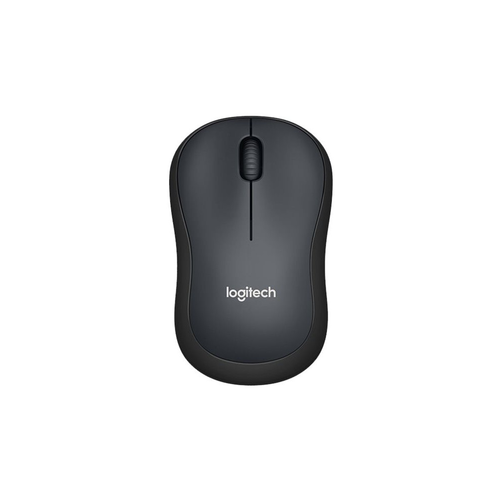 Produktbild för Logitech M220 Silent - mus - 2.4 GHz - träkol