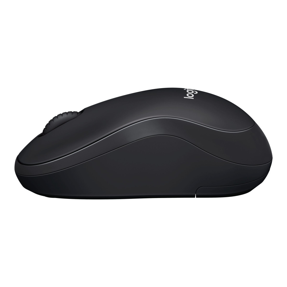 Produktbild för Logitech M220 Silent - mus - 2.4 GHz - träkol