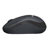 Produktbild för Logitech M220 Silent - mus - 2.4 GHz - träkol