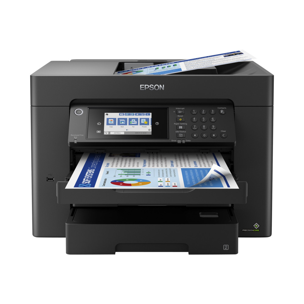 Produktbild för Epson WorkForce WF-7840DTWF - multifunktionsskrivare - färg
