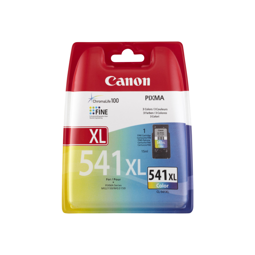 Produktbild för Canon CL-541XL - Lång livslängd - färg (cyan, magenta, gul) - original - bläckpatron