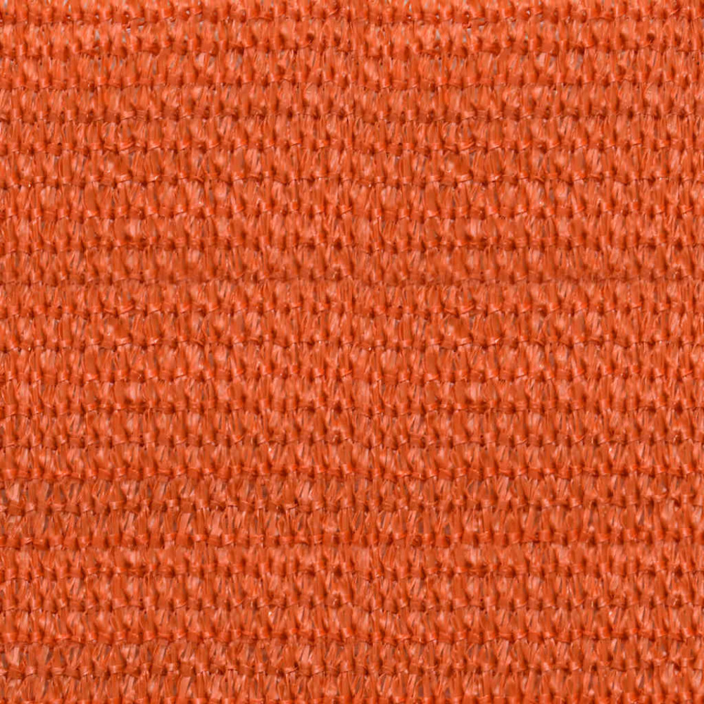 Produktbild för Solsegel 160 g/m² rektangulär orange 3x4,5 m HDPE