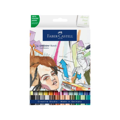 FABER-CASTELL Fiberpenna Goldfaber Sketch 24/fp