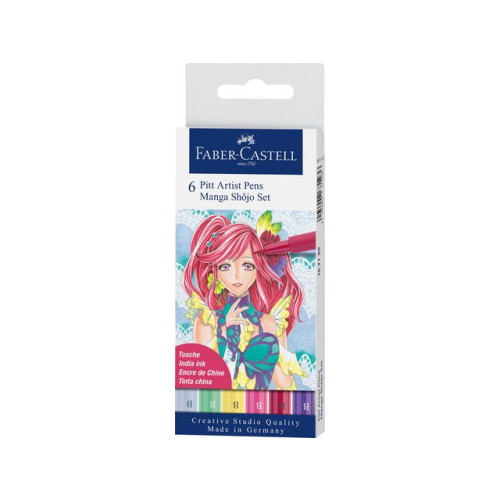 FABER-CASTELL Fiberpenna Pitt Artist Brush Shôjo 6/fp