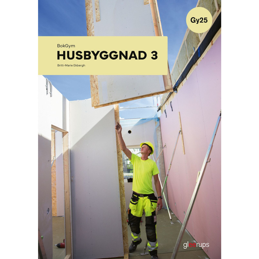 Produktbild för BokGym Husbyggnad 3, bok, Gy25 (bok, spiral)